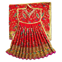 Load image into Gallery viewer, Radha Krishan _Poshak_ for Idol Height 18" Inch's /1.5 feet - Size No. 3