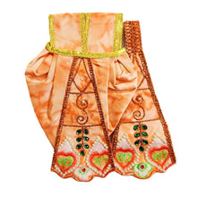 Load image into Gallery viewer, Radha Krishan-Poshak-Lehenga/Dhoti-Size 6&quot; Inch&#39;s for idol total height 10-11&quot; Inch&#39;s