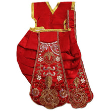 Load image into Gallery viewer, Radha Krishan-Fancy Poshak - For Idol Height 1.3 ft Feet /16" Inch's - Size No. 2
