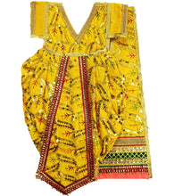 Load image into Gallery viewer, Ram Darbar (Sita-Ram-Lakshman) Poshak - For Idol Height 1.5 ft Feet /18&quot; Inch&#39;s - Size No. 3