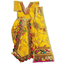 Load image into Gallery viewer, Radha Krishan _Poshak_ for Idol Height- 16" Inch's/1.3 ft feet - Size No. 2