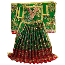 Load image into Gallery viewer, Ram Darbar (Sita-Ram-Lakshman) Poshak - For Idol Height 1.3 ft Feet /16" Inch's - Size No. 2