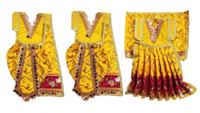 Load image into Gallery viewer, Ram Darbar (Sita-Ram-Lakshman) Poshak - For Idol Height 1 ft Feet /12" Inch's - Size No. 1
