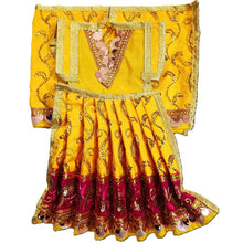 Load image into Gallery viewer, Ram Darbar (Sita-Ram-Lakshman) Poshak - For Idol Height 1 ft Feet /12" Inch's - Size No. 1