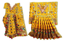 Load image into Gallery viewer, Radha Krishan-Poshak - For Idol Height 1 ft Feet /12 Inchs - Size No. 1