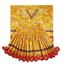 Load image into Gallery viewer, Mata Rani _Poshak_ Vastra for Size Devi Idol Figure - (1.5 Feet.)_ Size No. 3