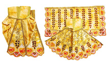 Load image into Gallery viewer, Radha Krishan-Poshak-Lehenga/Dhoti-Size 6&quot; Inch&#39;s for idol total height 10-11&quot; Inch&#39;s
