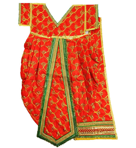 Ganesha_Poshak_ Vastra for Idol Height- (3 ft Feet/36