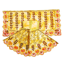 Load image into Gallery viewer, Radha Krishan-Poshak-Lehenga/Dhoti-Size 6&quot; Inch&#39;s for idol total height 10-11&quot; Inch&#39;s