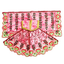 Load image into Gallery viewer, Radha Krishan-Poshak-Lehenga/Dhoti-Size 6" Inch's for idol total height 10-11" Inch's