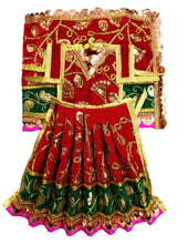 Load image into Gallery viewer, Radha Krishan-Poshak - For Idol Height 1 ft Feet /12 Inchs - Size No. 1 (Velvet)