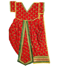 Load image into Gallery viewer, Radha Krishan _Poshak_ for Idol Height- 36" Inch's / 3 ft feet - Size No. 6
