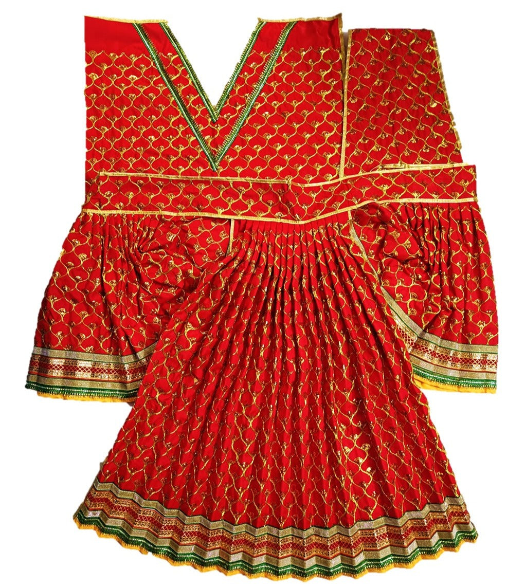 Hanuman Ji Dress _ for Idol height of 5 Ft. feet/ 60