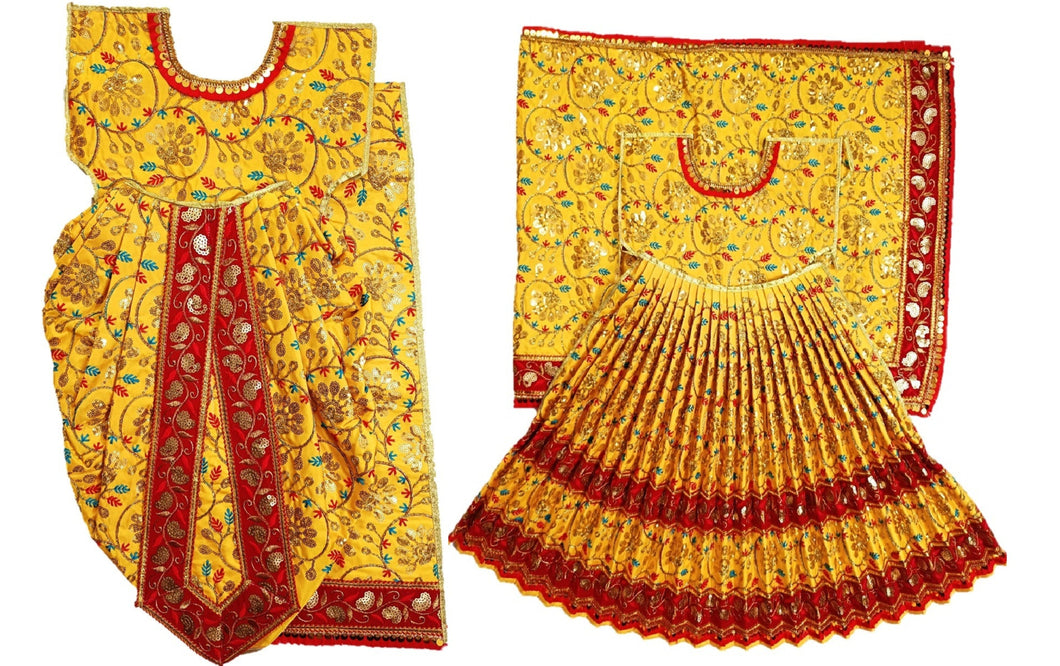 Radha Krishan _Poshak_ for Idol Height- 36