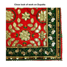Load image into Gallery viewer, Mata Rani _Poshak_ Vastra for Devi Idol Figure - (3 ft Feet/36" Inch's)_ Size No. 6