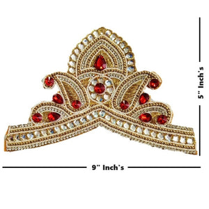 Mukut for Idol Height 3 feet- 3.5 Feet/36" Inch's-42" Inch's- Size No. 6-7