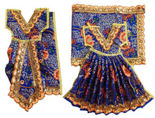 Load image into Gallery viewer, Radha Krishan-Poshak - For Idol Height 1 ft Feet /12 Inchs - Size No. 1