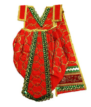 Load image into Gallery viewer, Radha Krishan _Poshak_ for Size No. 3 - for Idol Height 18" Inch's /1.5 feet