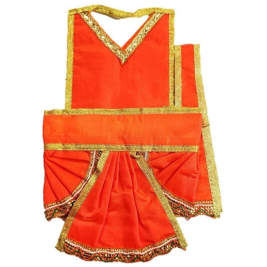 Hanuman Ji _Poshak_ Langot Length Size - (6