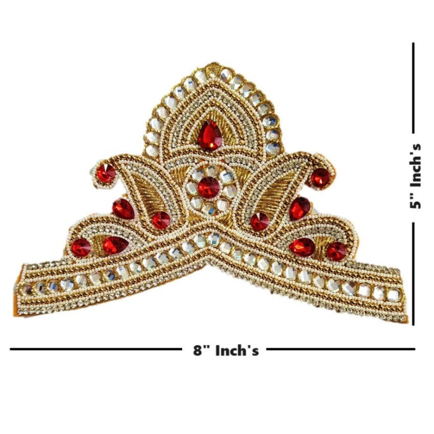 Mukut for Idol Height 2.5 feet- 3 Feet/30