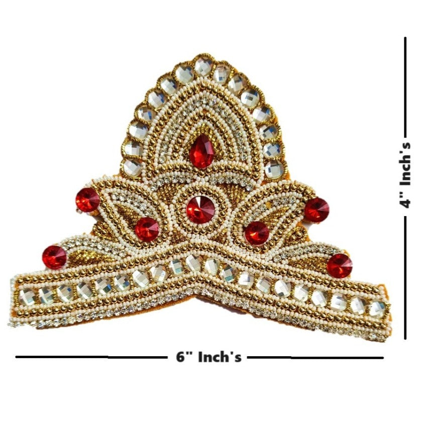 Mukut for Idol Height 1.5 feet- 2 Feet/18