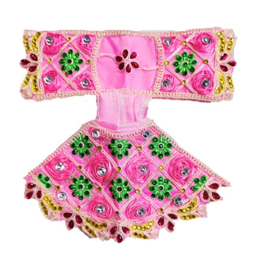Mata Rani _Poshak-Lehenga Length Size - (3