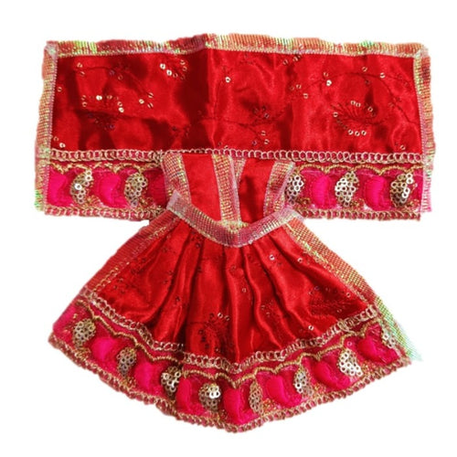 Mata Rani _Poshak-Lehenga Length Size - (3