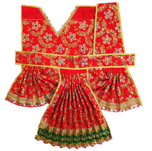 Load image into Gallery viewer, Hanuman Ji Dress - Size No. 5 - for Idol height of 2.5 feet/ 30" Inch