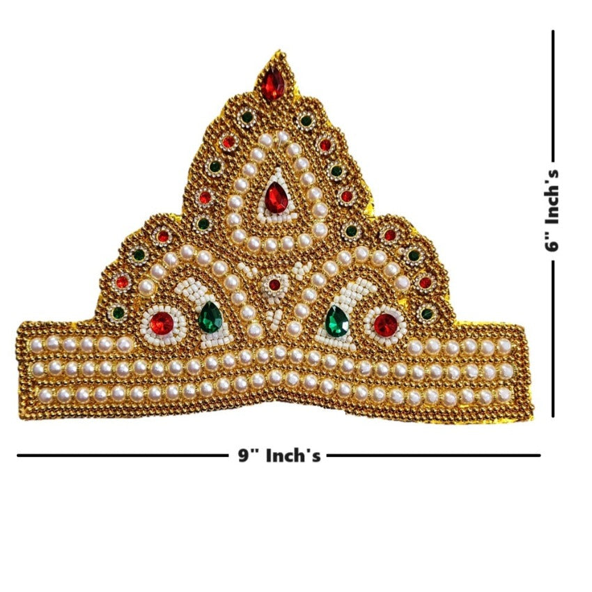 Mukut for Idol Height 3 feet- 3.5 Feet/36