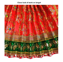 Load image into Gallery viewer, Hanuman Ji Dress - Size No. 5 - for Idol height of 2.5 feet/ 30" Inch's