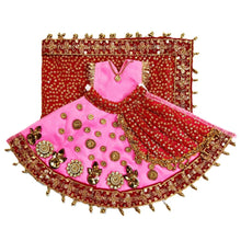 Load image into Gallery viewer, Radha Krishan-Fancy Poshak - For Idol Height 1 ft Feet /12" Inch's - Size No. 1