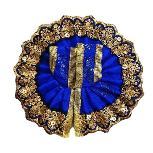 Kanha/Laddu Gopal/Krishna Ji Dress/ Poshak_ Size No.1 (Net+Raw Silk)