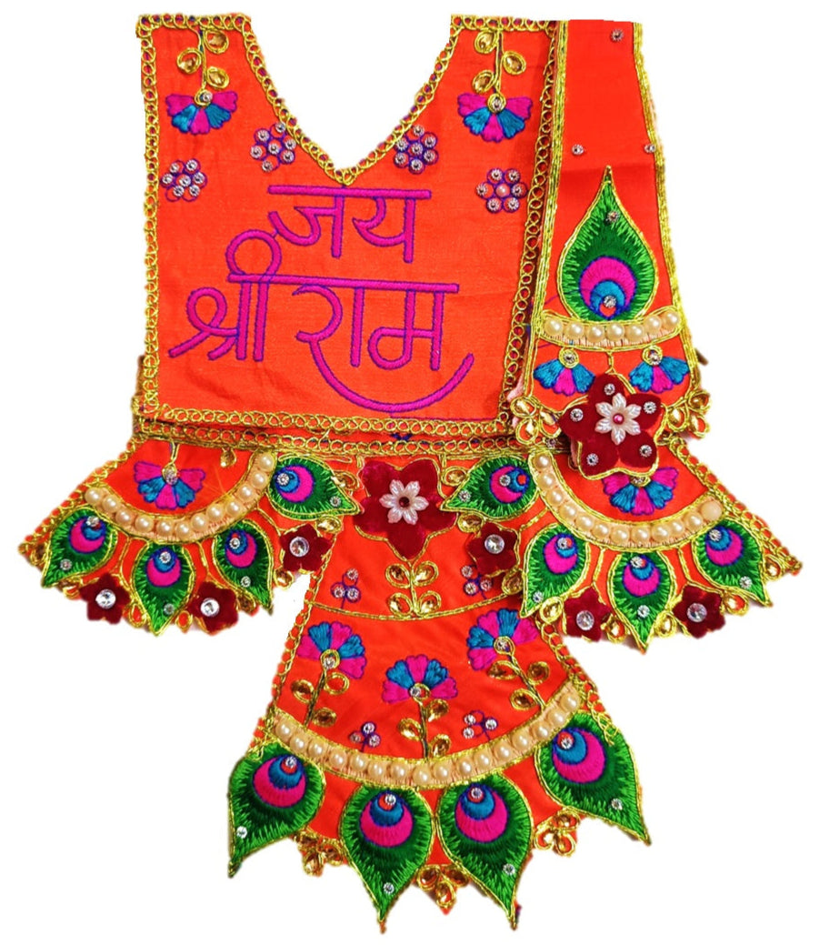 Hanuman Ji _Poshak_ Langot Length Size - (6