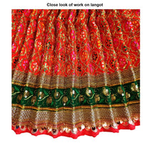 Load image into Gallery viewer, Hanuman Ji Dress _ for Idol height of 4 Ft. feet/ 48" Inch's Size No. 8