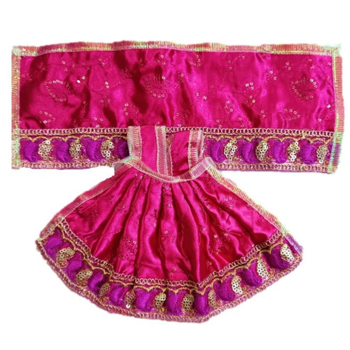 Mata Rani _Poshak-Lehenga Length Size - (4
