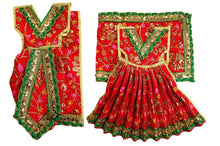 Load image into Gallery viewer, Radha Krishan-Poshak - For Idol Height 1 ft Feet /12 Inchs - Size No. 1