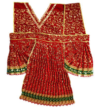 Load image into Gallery viewer, Hanuman Ji Dress _ for Idol height of 5 Ft. feet/ 60" Inch's Size No. 10 (Velvet)