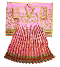 Load image into Gallery viewer, Ram Darbar (Sita-Ram-Lakshman-Hanuman) Poshak - For Idol Height 3 ft Feet /36&quot; Inch&#39;s - Size No. 6