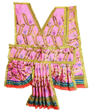 Load image into Gallery viewer, Ram Darbar (Sita-Ram-Lakshman-Hanuman) Poshak - For Idol Height 3 ft Feet /36&quot; Inch&#39;s - Size No. 6