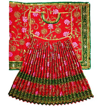 Load image into Gallery viewer, Mata Rani _Poshak_ Vastra for Size Devi Idol Figure - (3 Feet/36" Inch's.)_ Size No. 6
