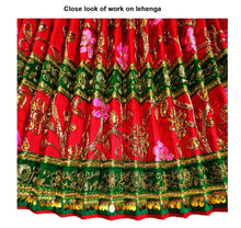 Load image into Gallery viewer, Mata Rani _Poshak_ Vastra for Size Devi Idol Figure - (3 Feet/36" Inch's.)_ Size No. 6
