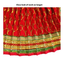 Load image into Gallery viewer, Hanuman Ji Dress - Size No. 6 - for Idol height of 3 feet/ 36" Inch