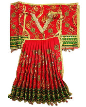 Load image into Gallery viewer, Radha Krishan _Poshak_ for Size No. 3 - for 18 Inch's /1.5 feet