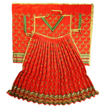 Load image into Gallery viewer, Mata Rani _Poshak_ Vastra for Size Devi Idol Figure - (3 Feet/36" Inch's.)_ Size No. 6
