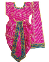 Load image into Gallery viewer, Ram Darbar (Sita-Ram-Lakshman-Hanuman) Poshak - For Idol Height 3 ft Feet /36" Inch's - Size No. 6