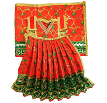 Load image into Gallery viewer, Ram Darbar (Sita-Ram-Lakshman) Poshak - For Idol Height 1.3 ft Feet /16" Inch's - Size No. 2