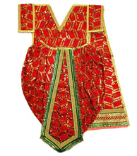 Load image into Gallery viewer, Ram Darbar (Sita-Ram-Lakshman-Hanuman) Poshak - For Idol Height 3 ft Feet /36&quot; Inch&#39;s - Size No. 6