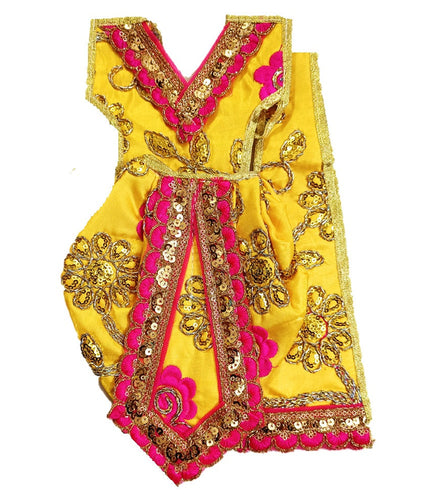 Ganesha _Poshak_ Vastra for Idol Height - (12