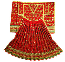 Load image into Gallery viewer, Ram Darbar (Sita-Ram-Lakshman-Hanuman) Poshak - For Idol Height 3 ft Feet /36&quot; Inch&#39;s - Size No. 6