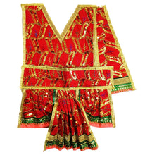 Load image into Gallery viewer, Ram Darbar (Sita-Ram-Lakshman-Hanuman) Poshak - For Idol Height 3 ft Feet /36&quot; Inch&#39;s - Size No. 6